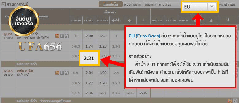 ค่าน้ำยูโร