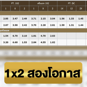 1x2 สองโอกาส